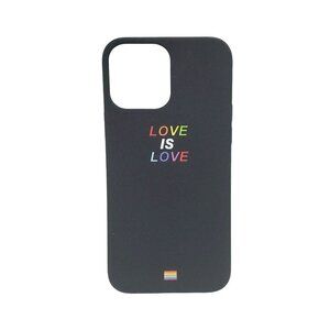Love Is Love iphone 13 Pro Max Phone Case Black